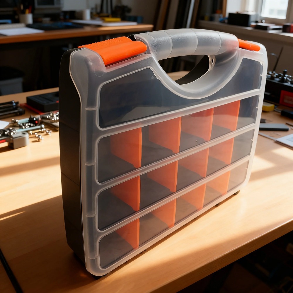 Workshop Tools Organizing - Multifunctionele werkplaatsorganisatoren, containers, 12 stuks, verwijderbare