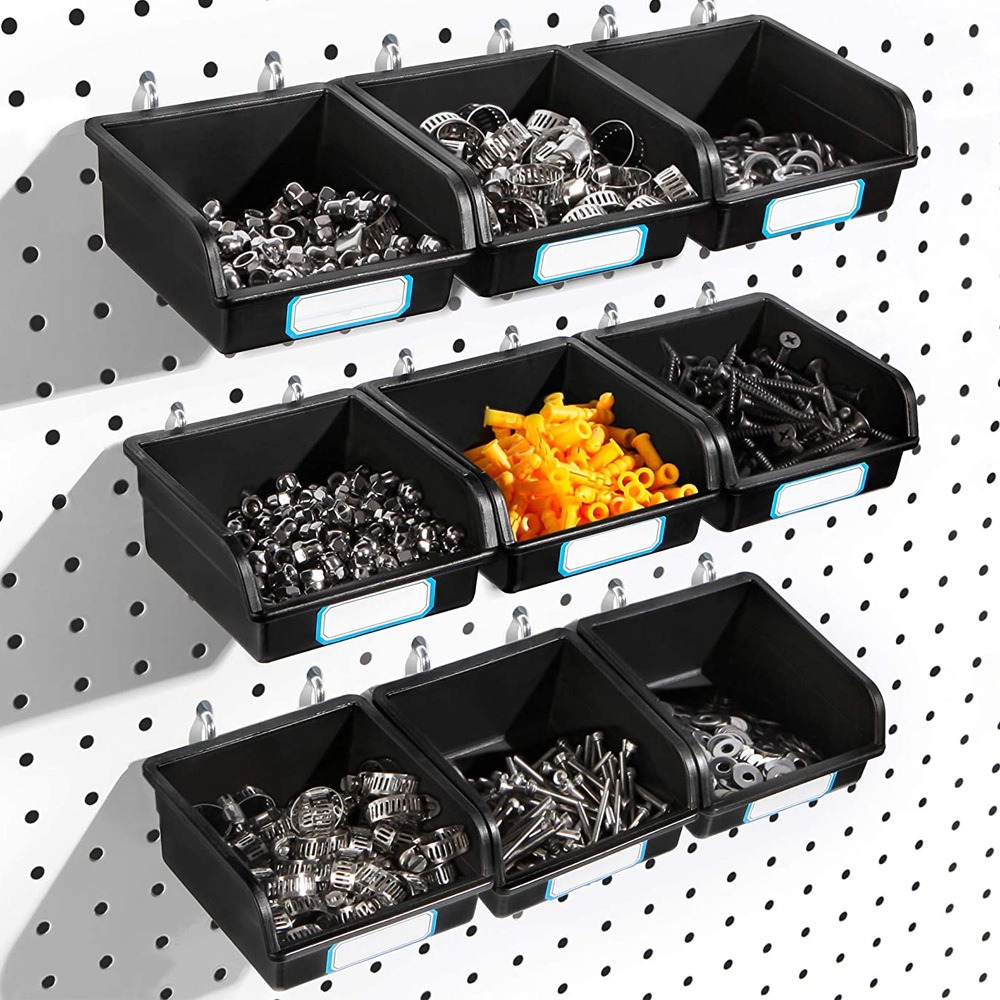 Workshop Tools Organizing - 1/6 Sets Pegboard Bakken met Haken