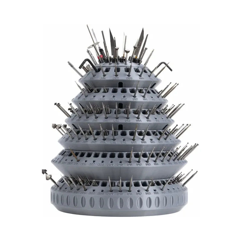 Workshop Tools Store - BURRO V2 Bur Organiseringsysteem 7 lagen
