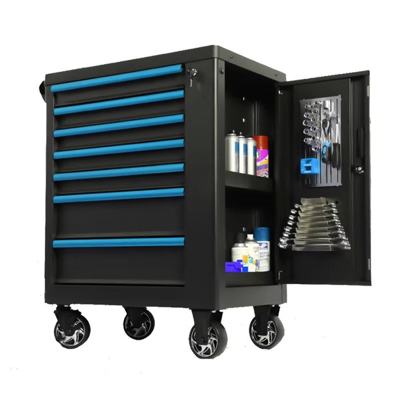 Duurzame blauwe ijzeren gereed - Workshop Tools Organizing recensie en prijs
