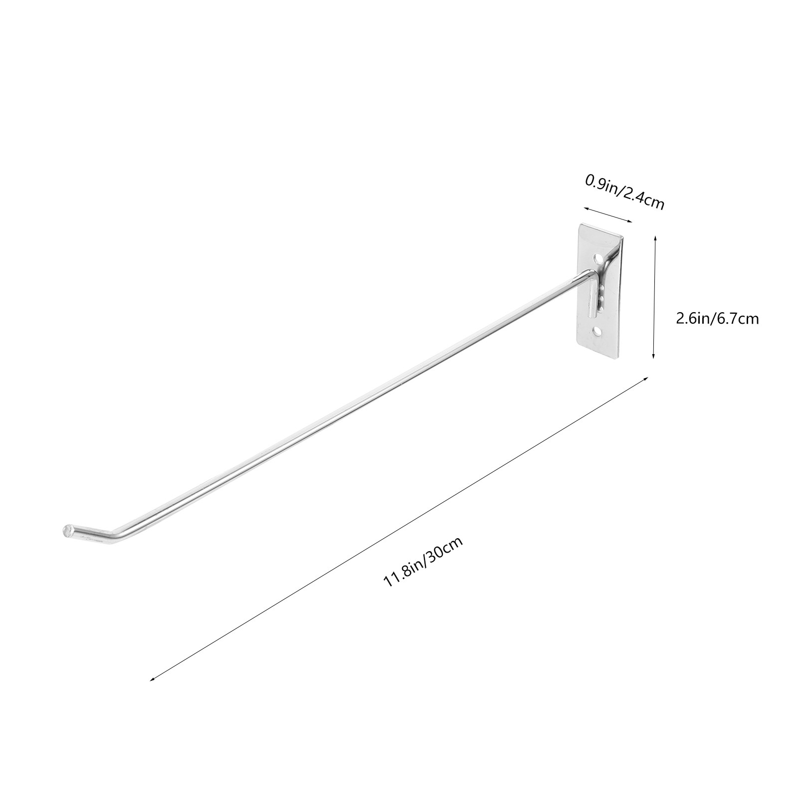 2 Stuks Heavy-Duty Iron Pegboa - Workshop Tools Store recensie en prijs