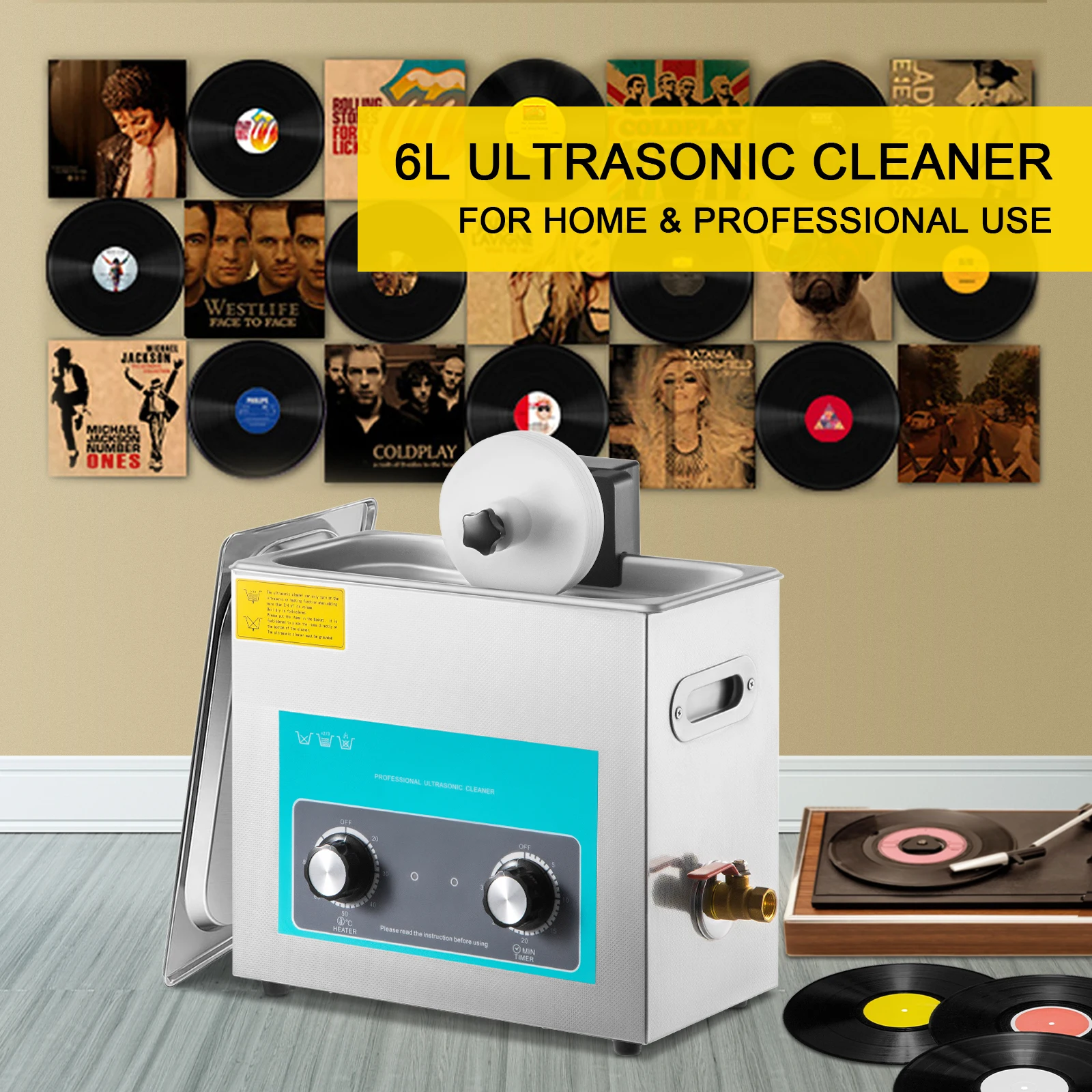 SIHAO 6L Vinyl Record Cleaner  - Workshop Tools And Equipment recensie en prijs