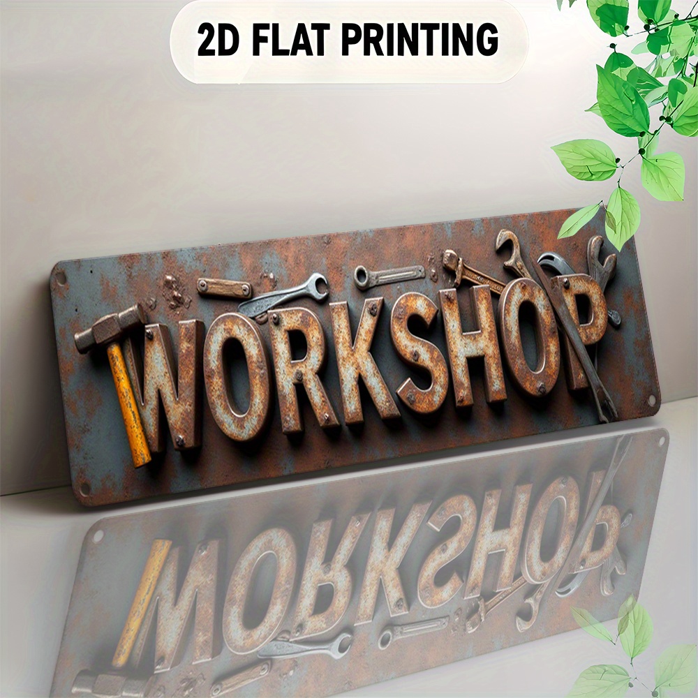2D plat, bord, een decoratief  - Workshop Tools Background recensie en prijs
