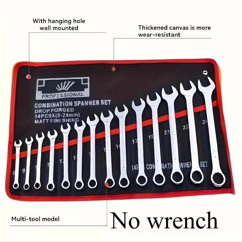 Opbergtas voor sleutels met 14 - Workshop Tools Organizing recensie en prijs