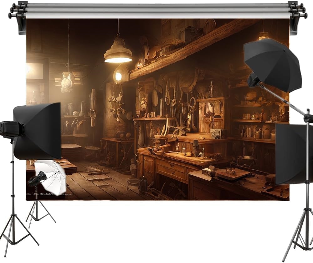 Steampunk Monteur Tool Worksho - Workshop Tools Background recensie en prijs