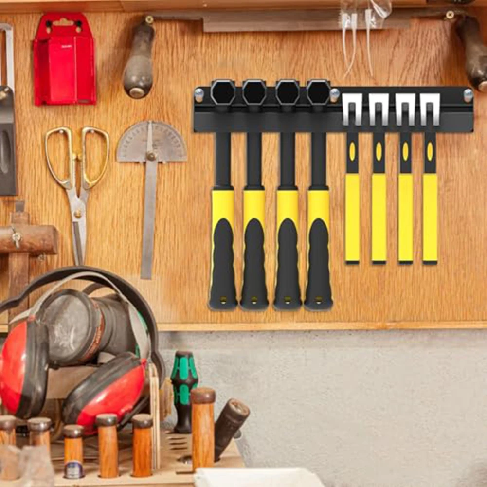 Stalen hamerrek organizer wand - Workshop Tools Organizing recensie en prijs