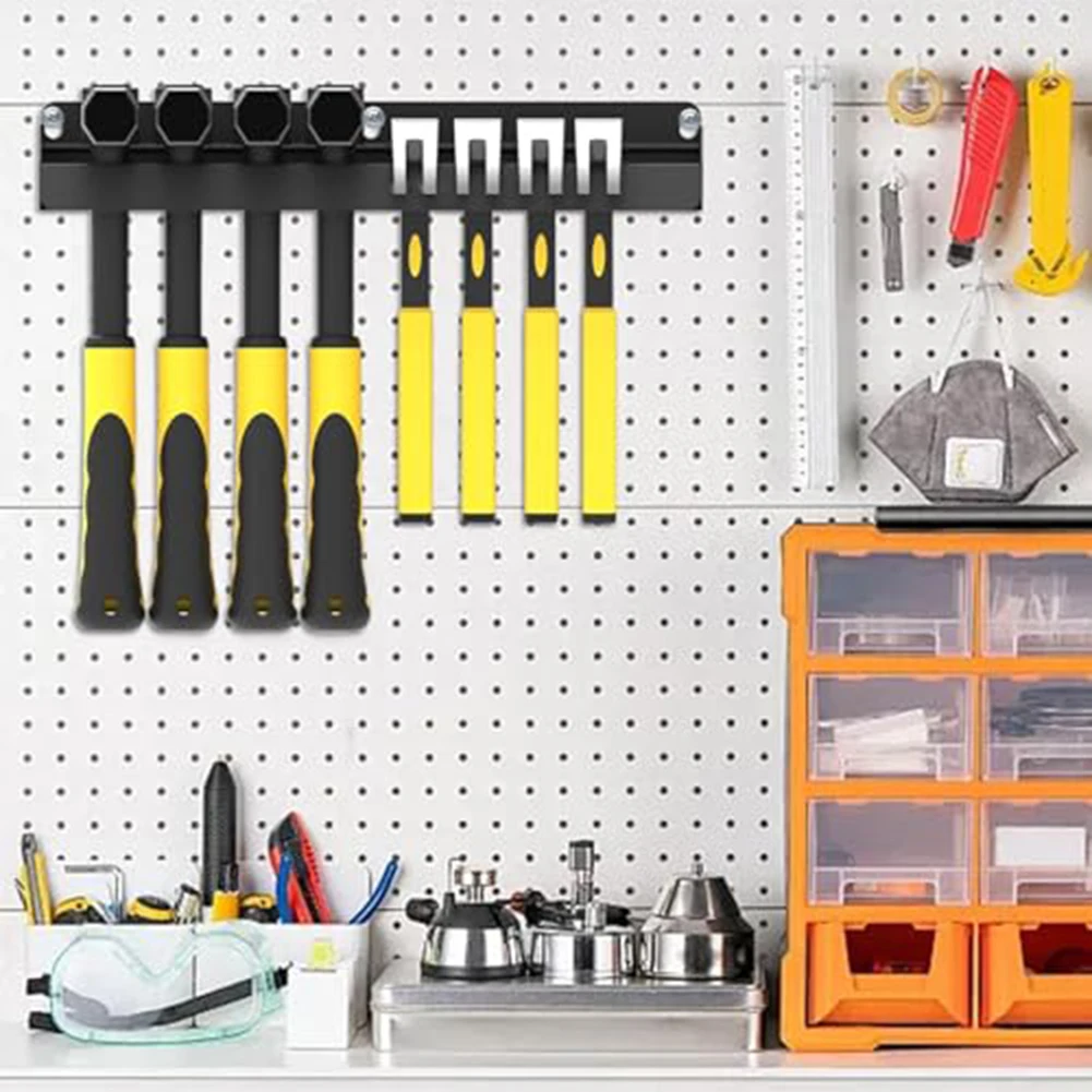 Stalen hamerrek organizer wand - Workshop Tools Organizing recensie en prijs