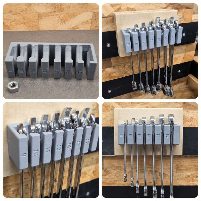 Wandmontage sleutelorganizer r - Workshop Tools Organizing recensie en prijs