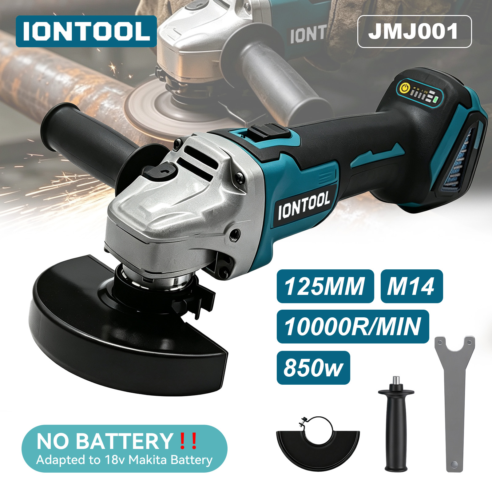 IONTOOL Draadloze Slijptol 850 - Tools For Fabrication Workshop recensie en prijs