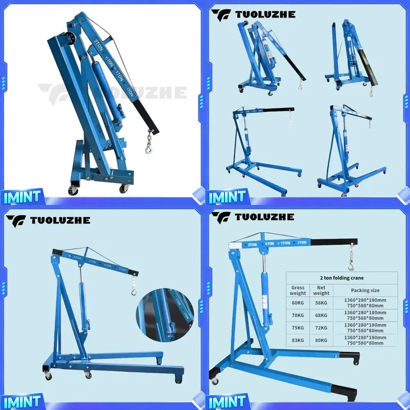 2-tons opvouwbare blauwe auto- - Workshop Tools And Equipment recensie en prijs